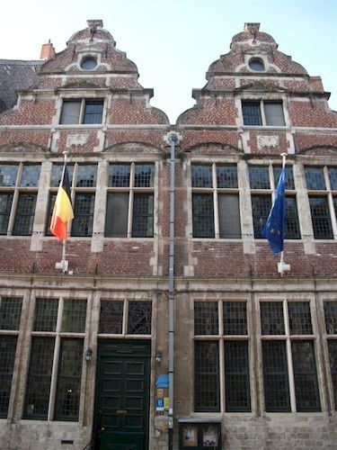 Erasmus Hotel Gent Bagian luar foto